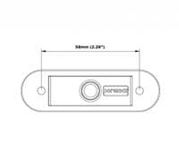 BOREMAN Smoked Quick Fit Marker Lamp - Green