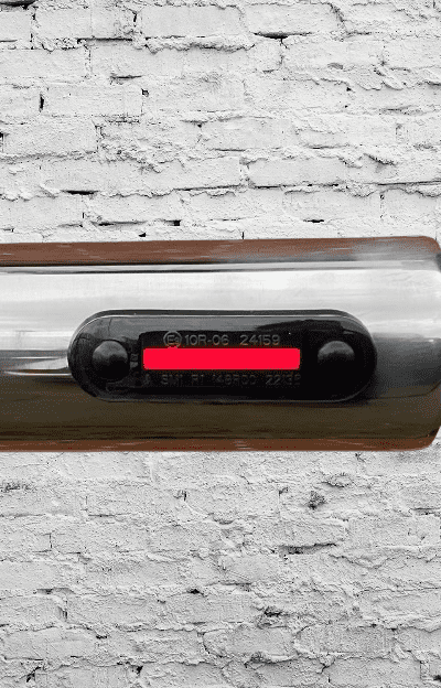 BOREMAN Smoked Quick Fit Marker Lamp - Red PN: 1001-6003- R