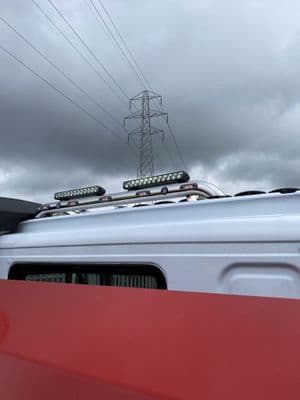 DAF CF Day Cab Back Bar PN: LABR62