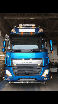 DAF CF Space Cab Top Bar PN: LABR57