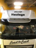 DAF CF Space Cab Visor Bar PN: LABR59