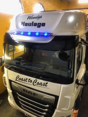 DAF CF Space Cab Visor Bar PN: LABR59