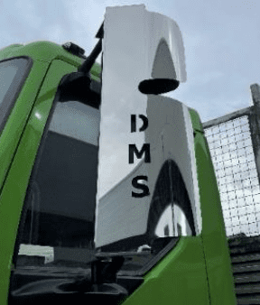 DAF LF Stainless Steel Mirror Guards PN: DAFLF01