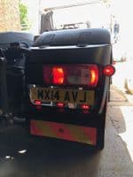 DAF XF106/105 Number Plate Surrounds (Pair) PN: LABR104