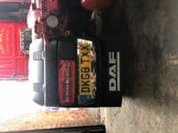 DAF XF106/105 Number Plate Surrounds (Pair) PN: LABR104