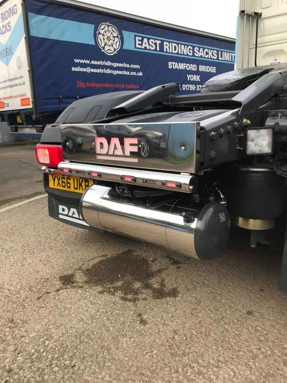 DAF XF106 Chassis Plate PN: LABR95