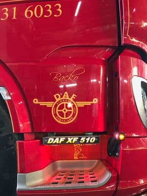 DAF XF106 Step Bars - XF510 PN: LABR89