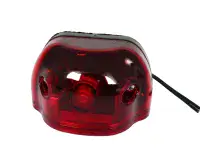 Dutch Number Plate Light - Red LED - 12/24V LED with Marker Light E-Tested