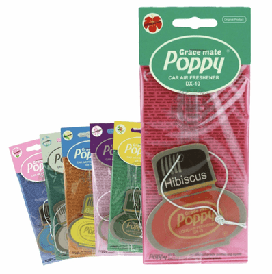 Genuine Grace Mate Poppy Hanging Air Freshener