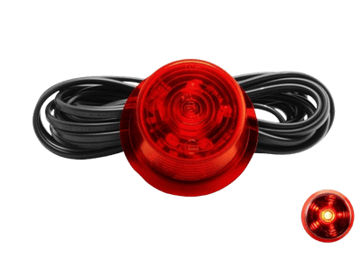 GYLLE Red LED Side Marker (Red Glass)