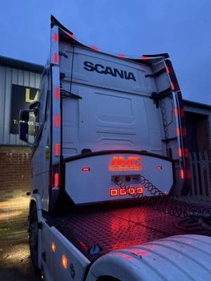 Half Moon  illuminated A-Frame + Breeze 3IN1 Lamps PN: LABR300