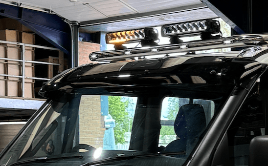 Iveco Daily Chassis Cab Acrylic Sun Visor - No LED's  PN:AC3065S