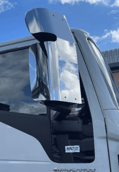 IVECO Euro Cargo 2007 Onward Stainless Steel Mirror Guards PN: IVECO/EC