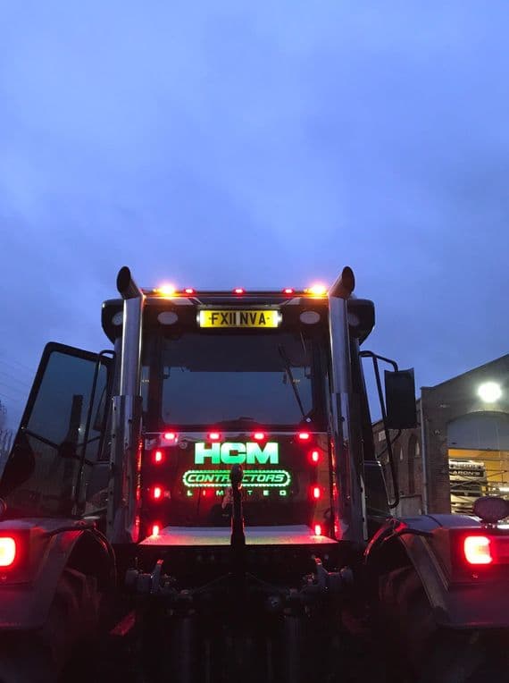 JCB Fastrac Back Bar PN: LABR286