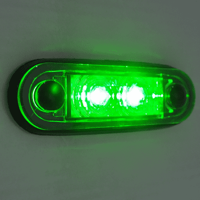 LA Quick Fit LED Marker Light - Green