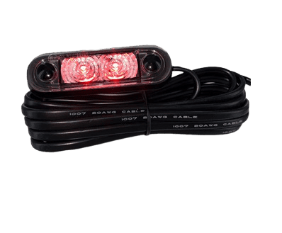 LA Quick Fit LED Marker Light - Red (3.0m Lead)
