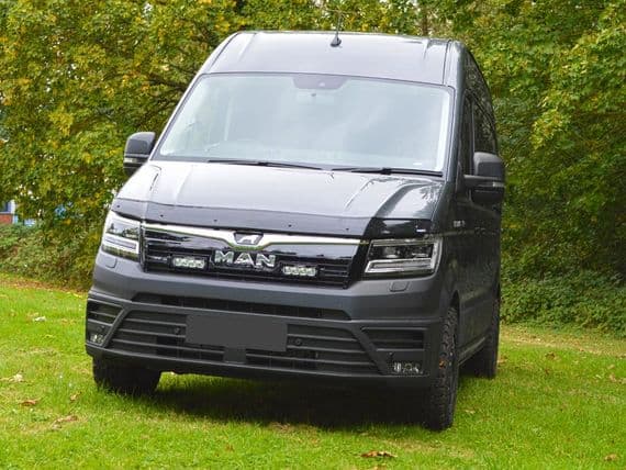 Lazer ST-4 Evolution LED Spot Light Twin Grill Kit - MAN TGE PN: GK-TGE-01K
