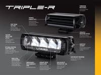 Lazer Triple-R 750 LED Spot Light Twin Grill Kit - Crafter 17> PN: GK-VWCR-G2-01K