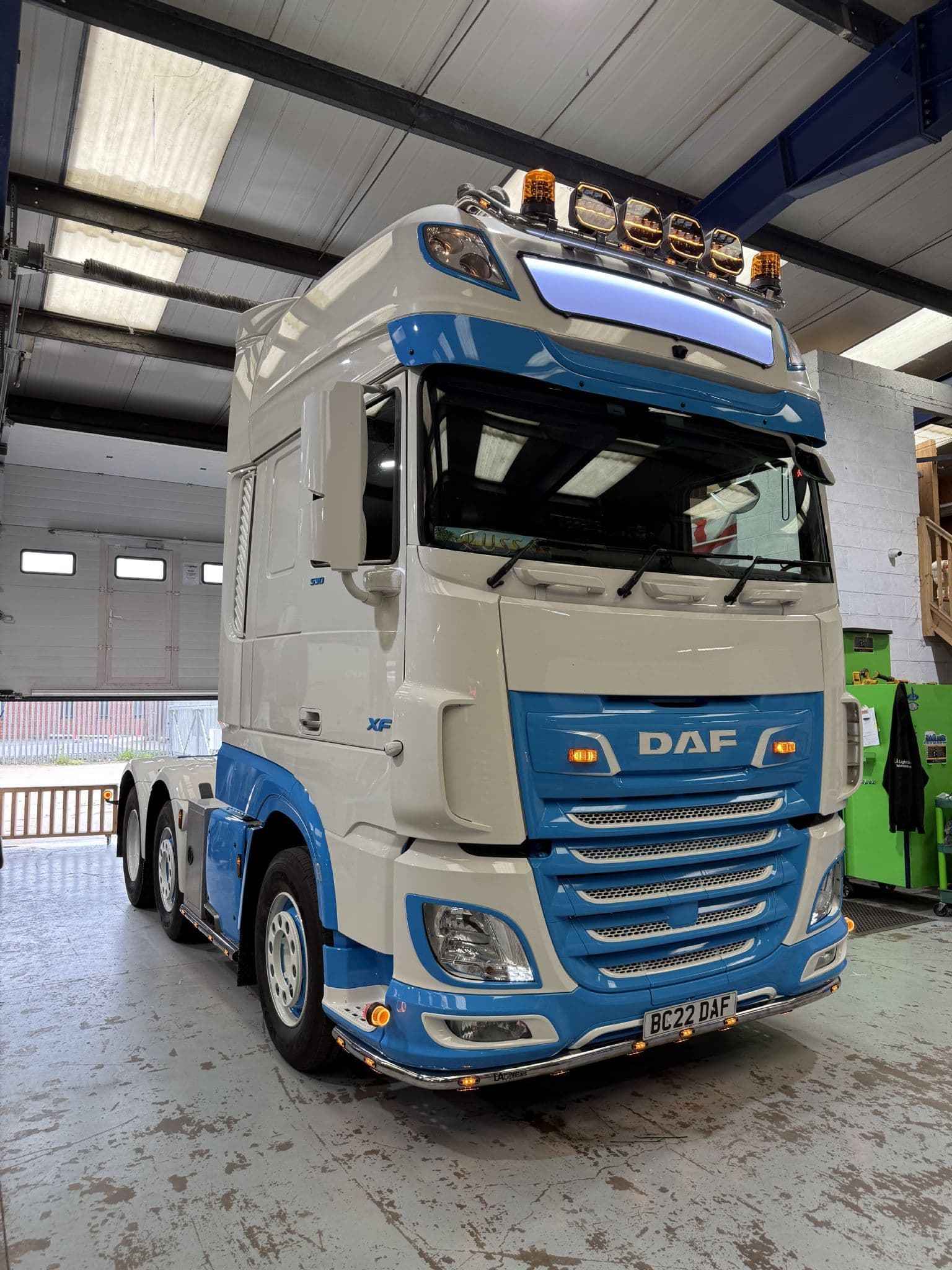 Polyester Onderspoiler DAF XF 106 Type 2 - 2 Next Gen Lampen Truck Accessoires