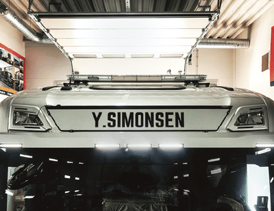 LED Nameboard - Scania Next Gen Low Cab R & S 18x120cm PN: SCA18120