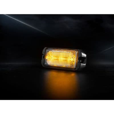LEDSON Astro3 warning strobe light with 3 orange LED (ECE R65 XA1) PN: 5100533