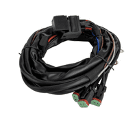 LEDSON Connect  1,2 or 3 x DT 2 pin cable harness for auxiliary lights (12V)