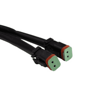 LEDSON Connect  1,2 or 3 x DT 2 pin cable harness for auxiliary lights (12V)