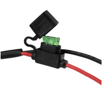 LEDSON Connect  1,2 or 3 x DT 2 pin cable harness for auxiliary lights (12V)