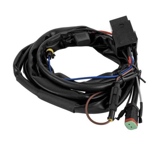 LEDSON Connect  1,2 or 3 x DT 2 pin cable harness for auxiliary lights (12V)
