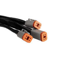 LEDSON Connect  1,2 or 3 x DT 4 pin cable harness for auxiliary lights (12V)