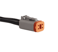 LEDSON Connect  1,2 or 3 x DT 4 pin cable harness for auxiliary lights (12V)