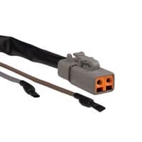 LEDSON Connect 1 or 2  x DTP 2 pin cable harness for auxiliary lights (12V)
