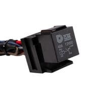 LEDSON Connect 1 or 2  x DTP 2 pin cable harness for auxiliary lights (12V)