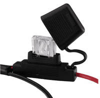 LEDSON Connect 1 or 2  x DTP 2 pin cable harness for auxiliary lights (12V)