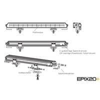 LEDSON EPIX20+ Prime LED bar 20