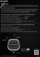 LEDSON EPIX9+ Strobe Wide Auxiliary Light 9