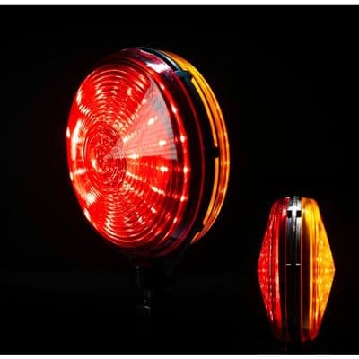 LEDSON LED Lollipop Red/Amber PN: 800160