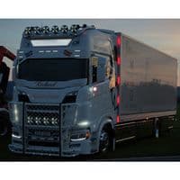 LEDSON Lighting for dirt deflectors (White / Orange)