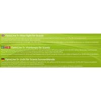 LEDSON OptoLine S+ Fiber optic position light for Scania sun visor (White and Amber)