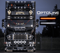 LEDSON Optoline Scania R Series Sun Visor Marker Lamp - White