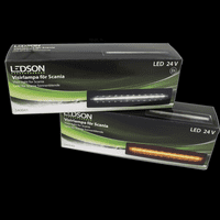 LEDSON Optoline Scania R Series Sun Visor Marker Lamp - White