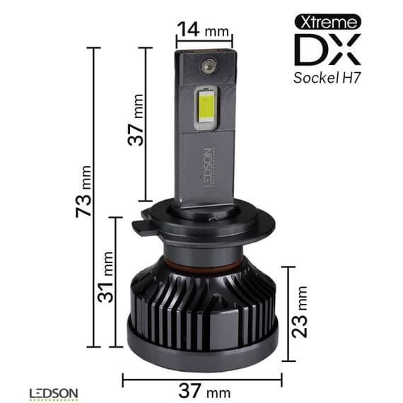 LEDSON Xtreme DX 24V LED for xenon and halogen (H7) PN:315729