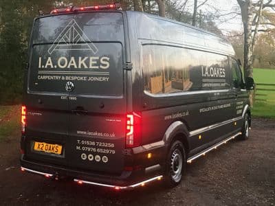 MAN TGE Rear Low Bar - With Towing Facility** PN: LABR266