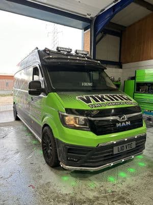 MAN TGE Visor Bar  PN: LABR257