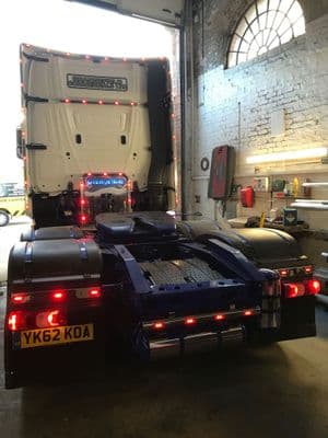 Mercedes Actros MP4 Air Tank Wrap (Horizontal) PN: LABR165