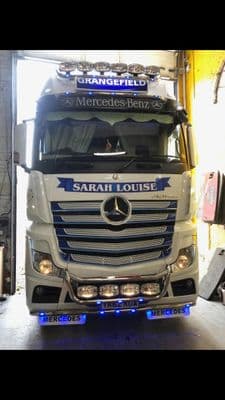 Mercedes Actros MP4/MP5 Low Bar (Front Mounted) PN: LABR160