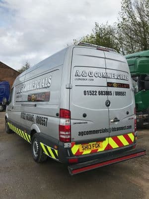 Mercedes Sprinter 2006+ Back Bar PN: LABR211