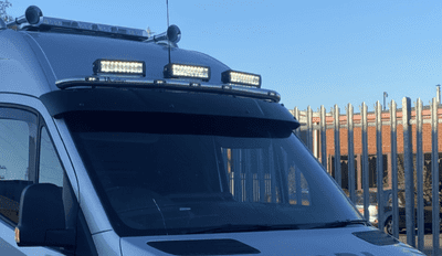 Mercedes Sprinter 2006+ Visor Bar PN: LABR209