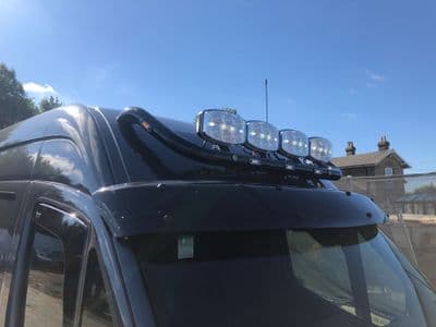 Mercedes Sprinter 2018+ Acrylic Sun Visor - No LED's PN: AC3052S