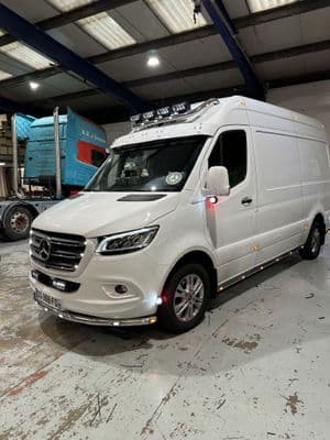 Mercedes Sprinter 2018+ Side Bars PN: LABR227